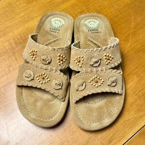 Earth Shoe Missouri Style Leather Boho Sandals Size US7